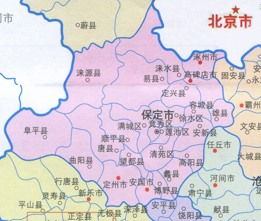 保定各区县人口一览:涿州市66万,涞水县31万