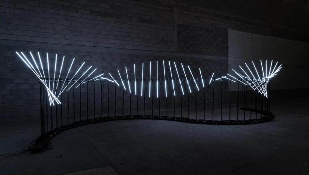 创意仓:灯光装置艺术"流动"——法国