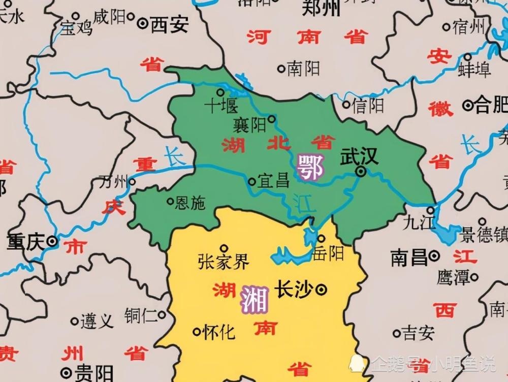 湖北与湖南的区划调整,当年的4个乡镇,为何分给了湖南省?