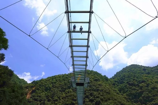 满足你的"心跳之旅!网红玻璃桥—清远云天玻霸