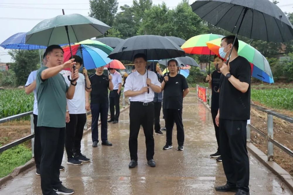 代县长段洪波检查指导城区防涝,县内河道防汛工作