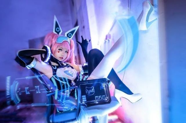cos:王者荣耀 安琪拉心灵骇客