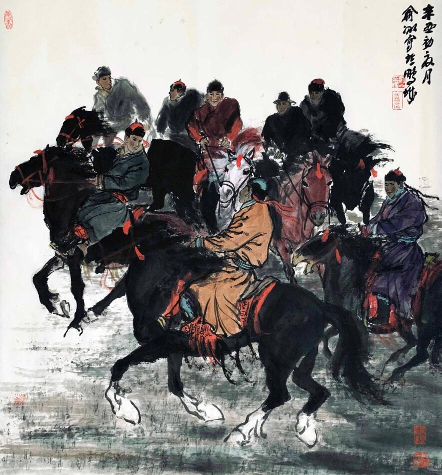 艺术有约当代名家俞冰国画作品欣赏