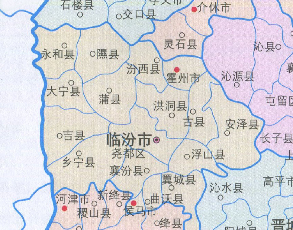 临汾17区县人口一览洪洞县6378万浮山县988万