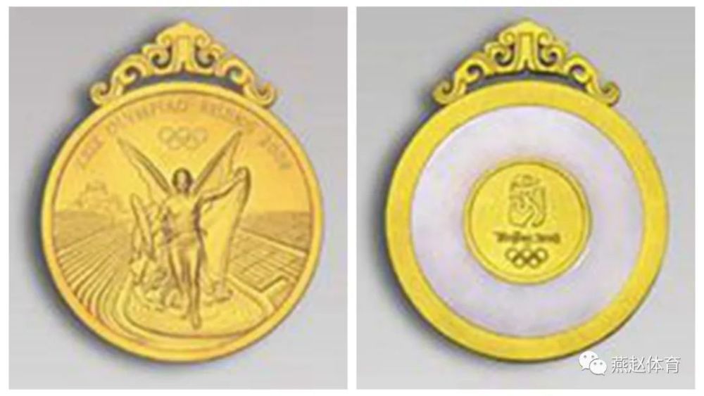 2008年北京奥运会,设计首次采用玉嵌于背面