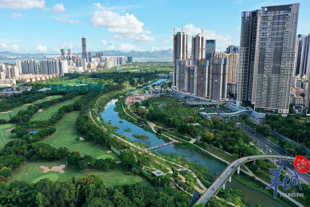 【视频 图集】航拍深圳最大的滨水慢行系统——大沙河