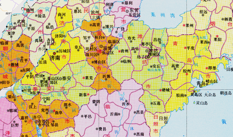 山东省的区划调整,16个地级市之一,济南市为何有12个区县?