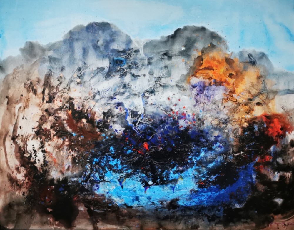 湘江楚地坠异彩——读张岚芊《中国意象》系列画作