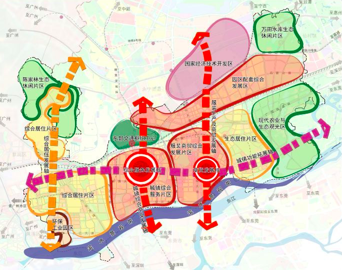 国家级经济技术开发区,东部的发展空间充满想象,广州增城新塘区未来