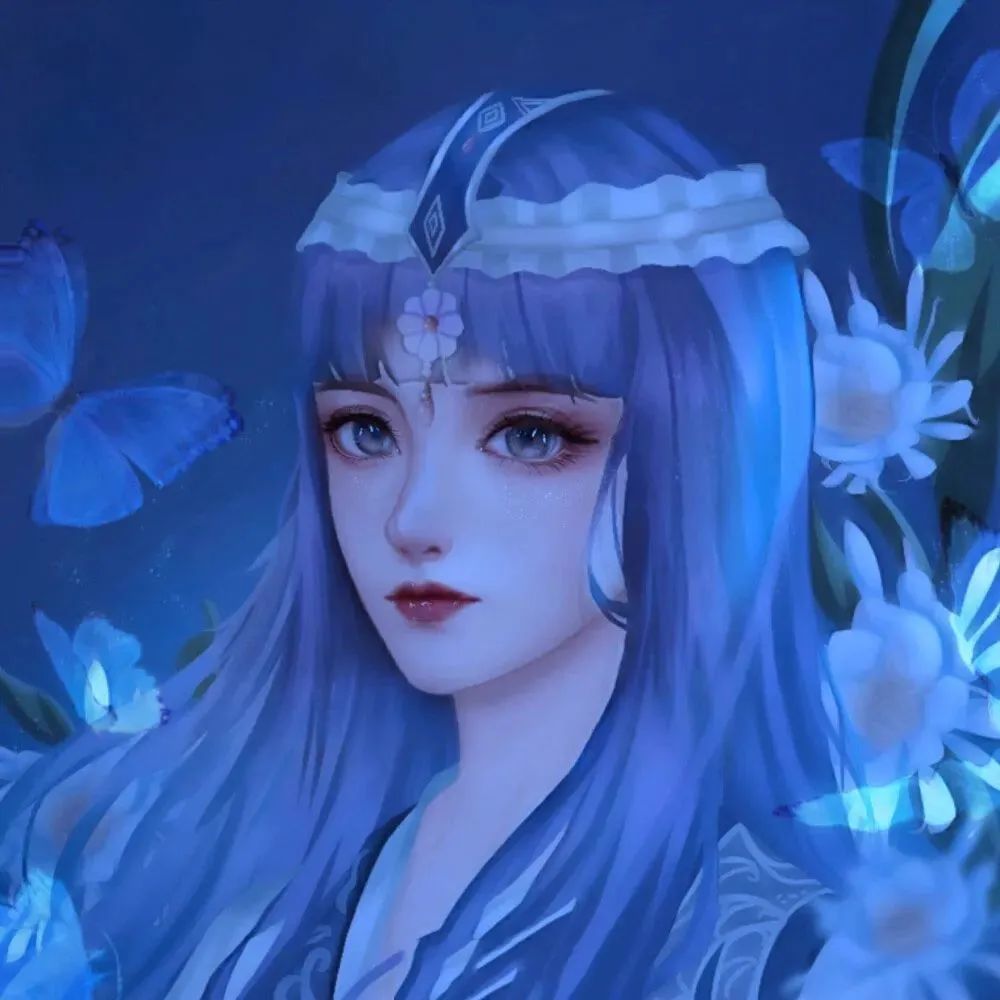 头像:女生头像动漫黑暗系,我愿意做你的小美人鱼永不劈腿.