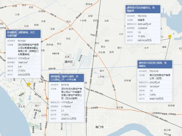 地块分布图