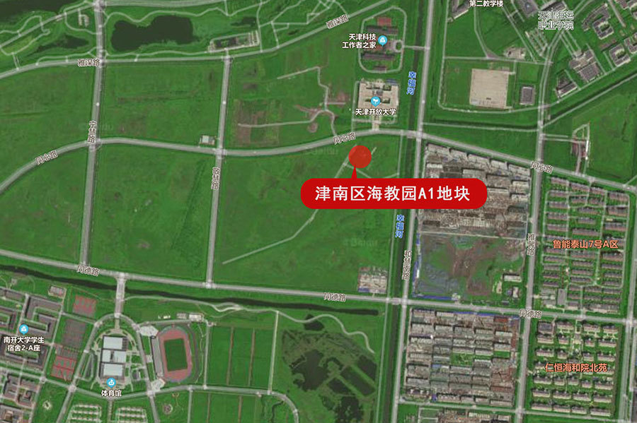 津南区海教园同硕路南,北侧项目规划,建筑面积达10万平方米_腾讯新闻