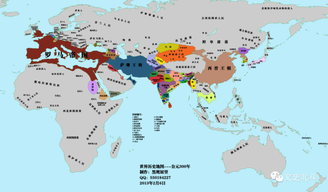 世界5000年的历史地图:看看中国曾经多少次成为面积最大的国家