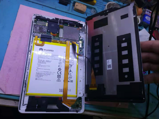 荣耀pad58英寸平板拆解