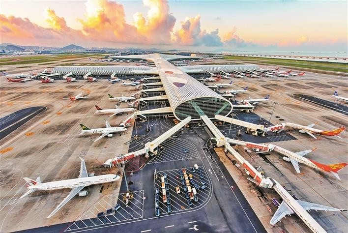 深圳宝安国际机场日客流最高10万人次