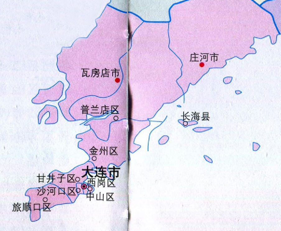 大连各区县人口一览:甘井子区153.47万,庄河市74.25万