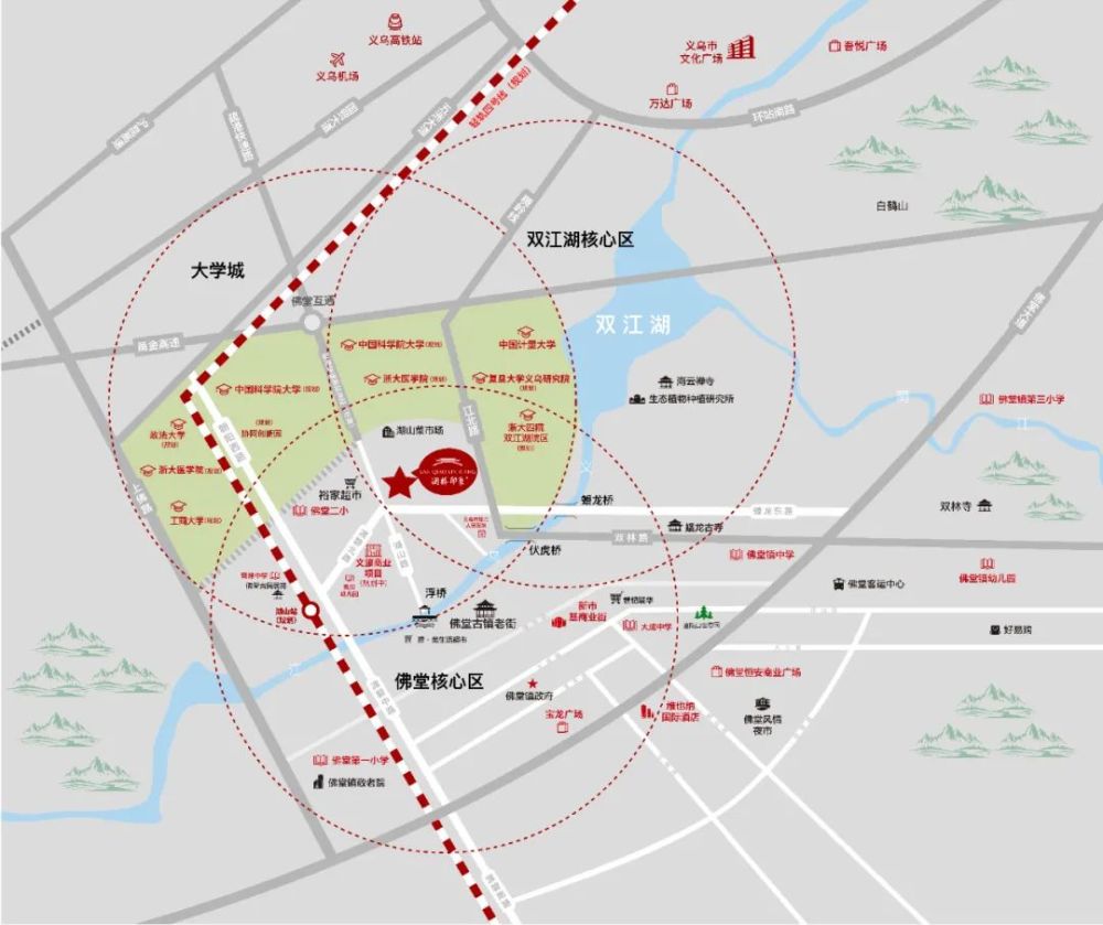 通过考察,分析同面积段产品户型,为大学城菁英量身定制美好户型格局
