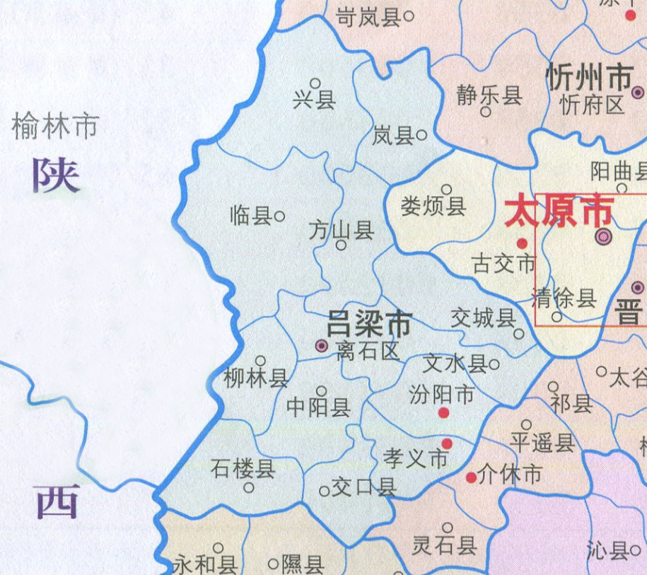 吕梁13区县人口一览:离石区45.64万,中阳县13.85万