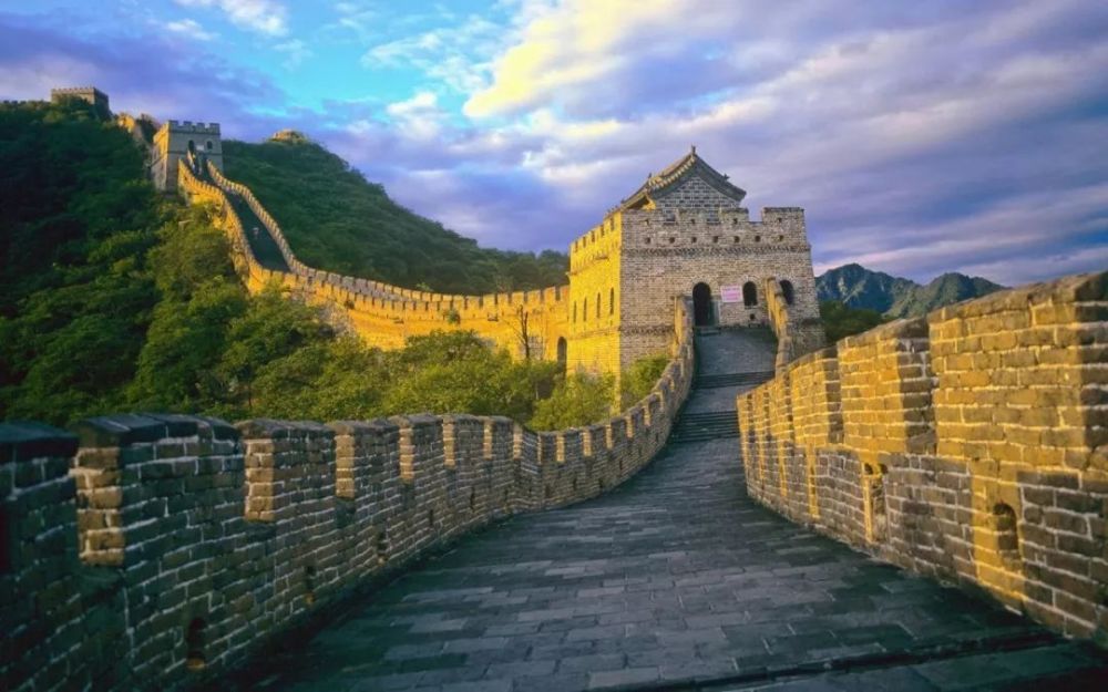 北京的长城,是中国古代伟大的防御工程万里长城的重要