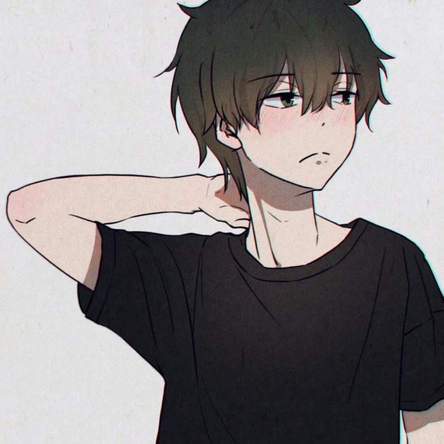 情头一男一女超甜动漫