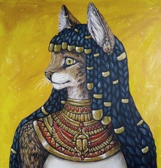 而是有其他作用,猫在古埃及人心中认为是最有灵性的动物