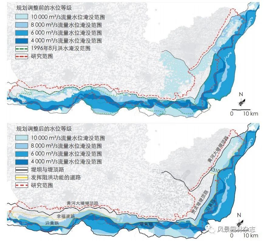 la专题|李翅 马鑫雨|新乡市黄河滩区空间韧性规划策略研究