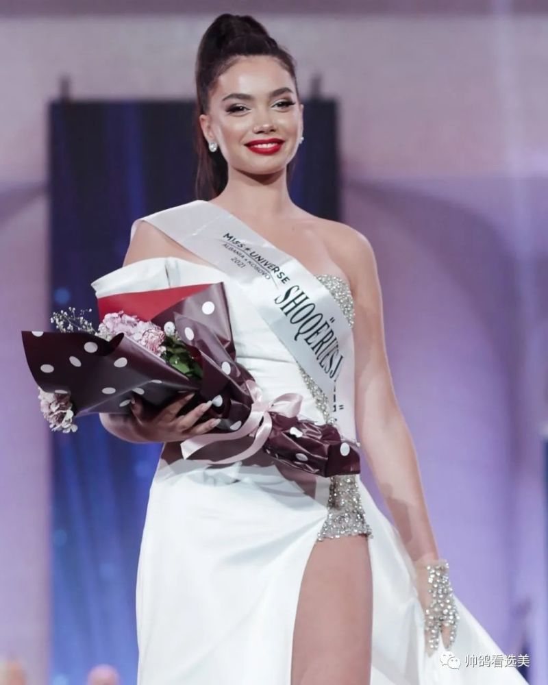 2021年阿尔巴尼亚环球小姐季军 姓名:法乔拉·埃莱扎伊 年龄:18