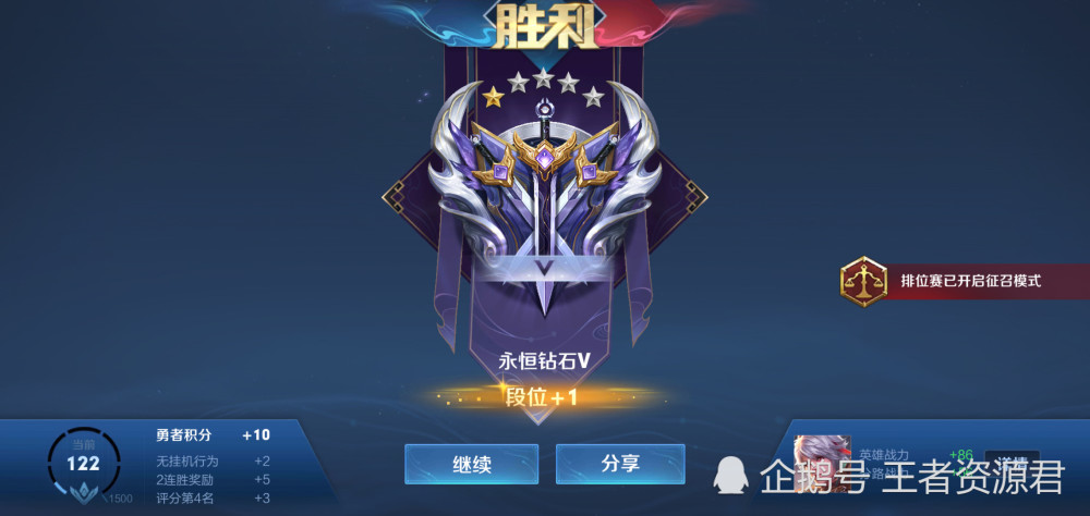 王者荣耀:晋级赛怎么打?3种方法分享,菜鸟也能成功晋级!