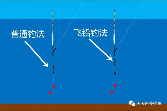 飞铅钓法详解:把铅坠往上提就叫飞铅钓,动态诱鱼的不二选择!