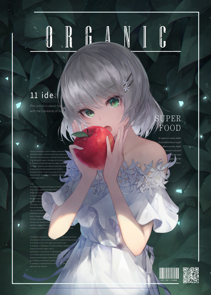 二次元美图分享香甜水果少女06