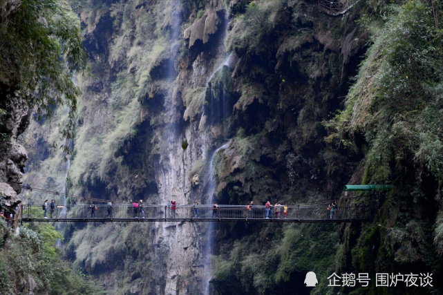马岭河峡谷风景区韩红的歌曲天亮了背后的故事