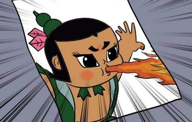 搞笑漫画:寒冰掌遇上火葫芦娃!
