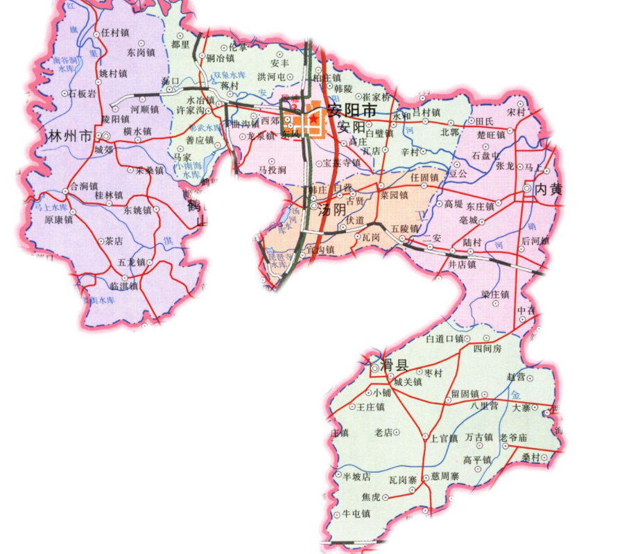 河南省的区划调整,17个地级市之一,安阳市为何有9个区县?
