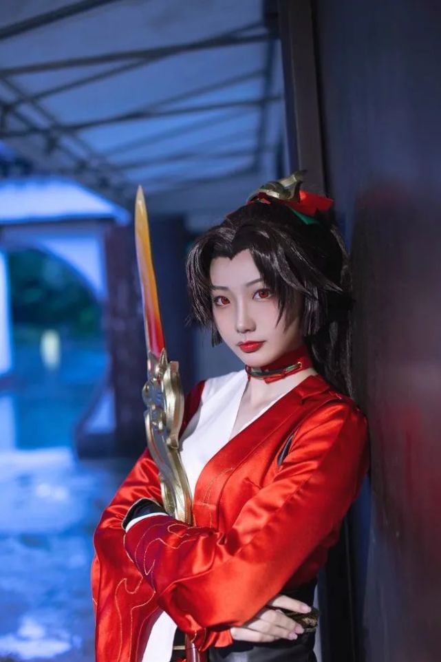 cos:王者荣耀 云樱 枪心如火,枪如我心.