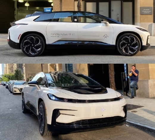 贾跃亭的ff91终于上街了|法拉第未来|ff91|贾跃亭
