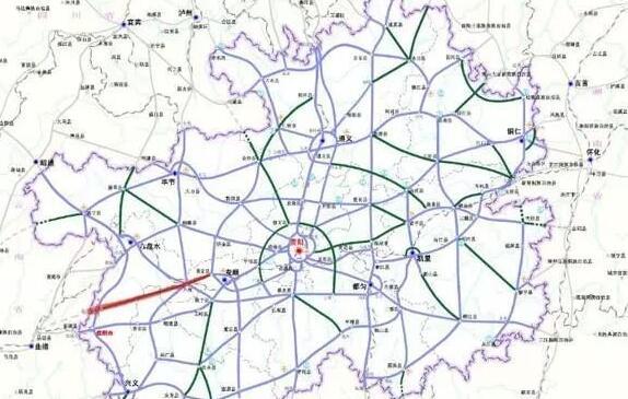 贵州拟扩容一条高速公路,采用复线形式,双向6车道,时速100公里