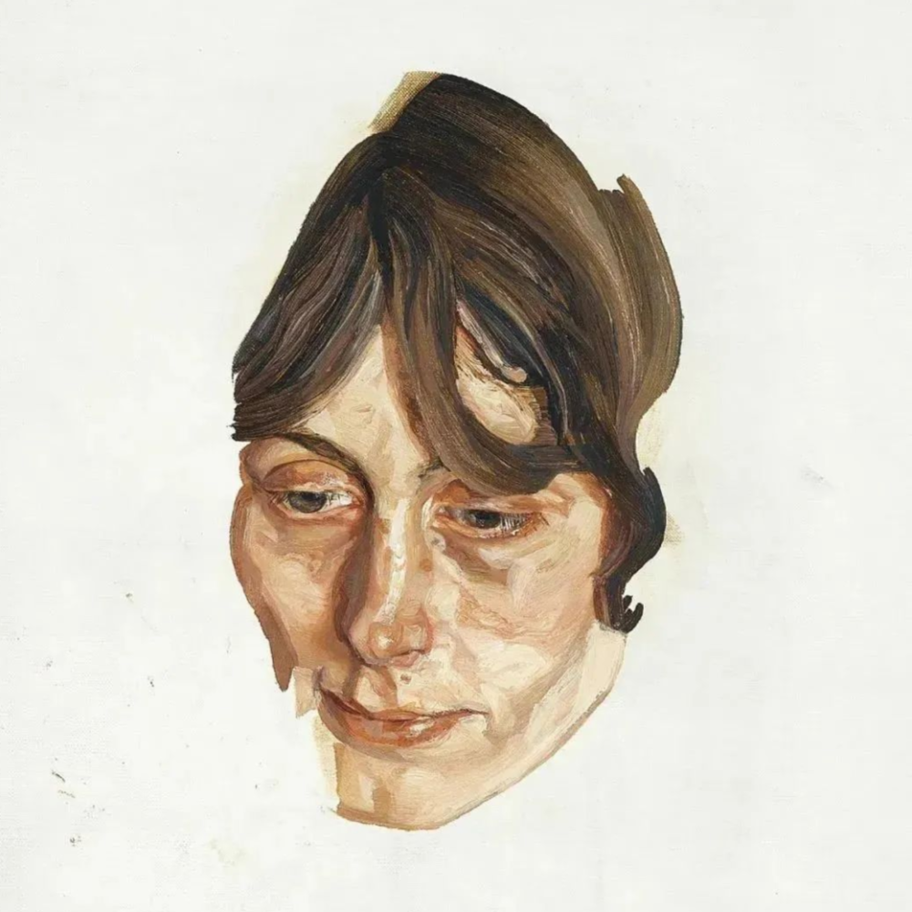 弗洛伊德丨素描人物与油画肖像对照