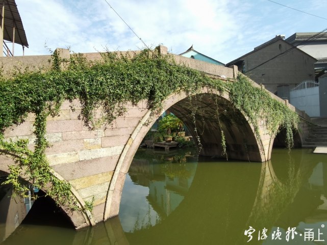 竹篱瓦舍|定桥村里的千年古桥|定桥|朱立奇|九曲江|姜山镇|宏洲村