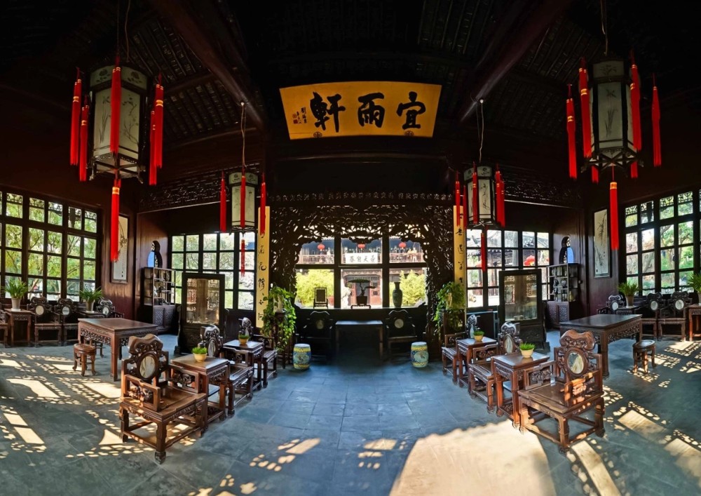 中国四大名园之一扬州个园