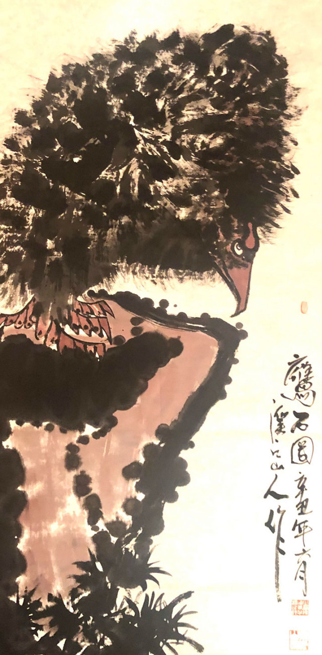 独具神韵,独步画坛——当代著名画鹰国画大师朱祖国鹰