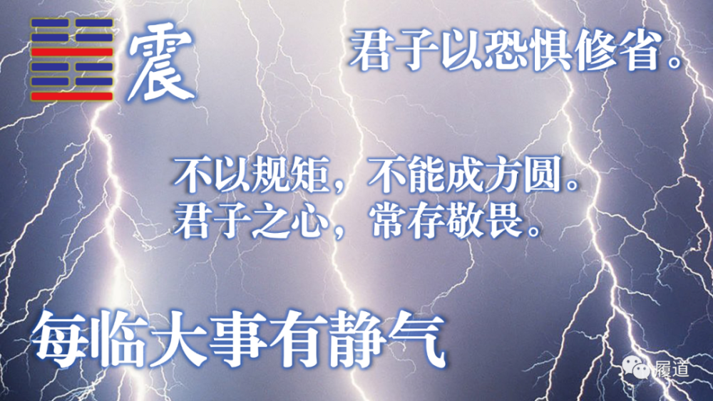 《艮》卦的时止则止,时行则行,就是来自于《震》卦的君子以恐惧修省而