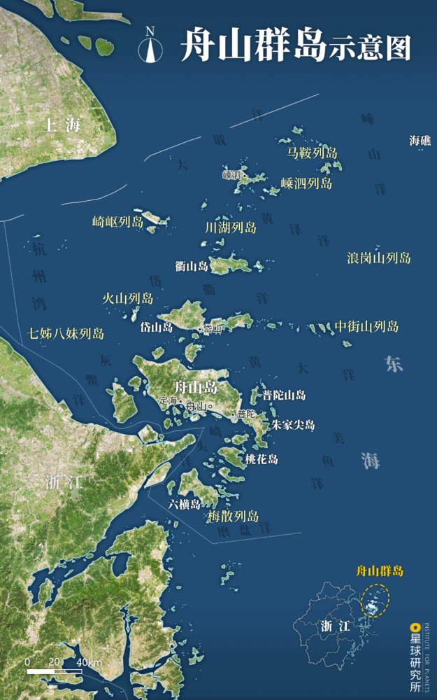 个海岛组成 占据中国海岛总数的16% 其中就包含了崎岖列岛,中街山列岛