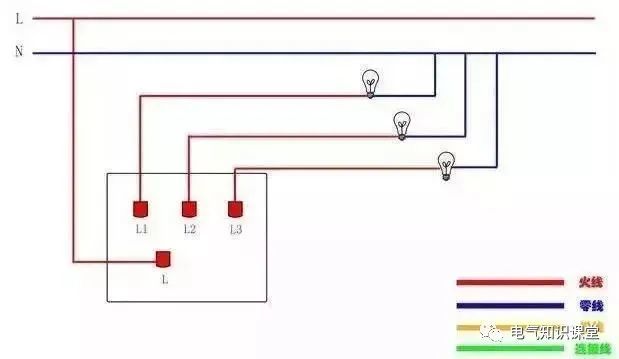 手把手教你各种开关接线,单控 双控 三控 四控开关,小白看过来