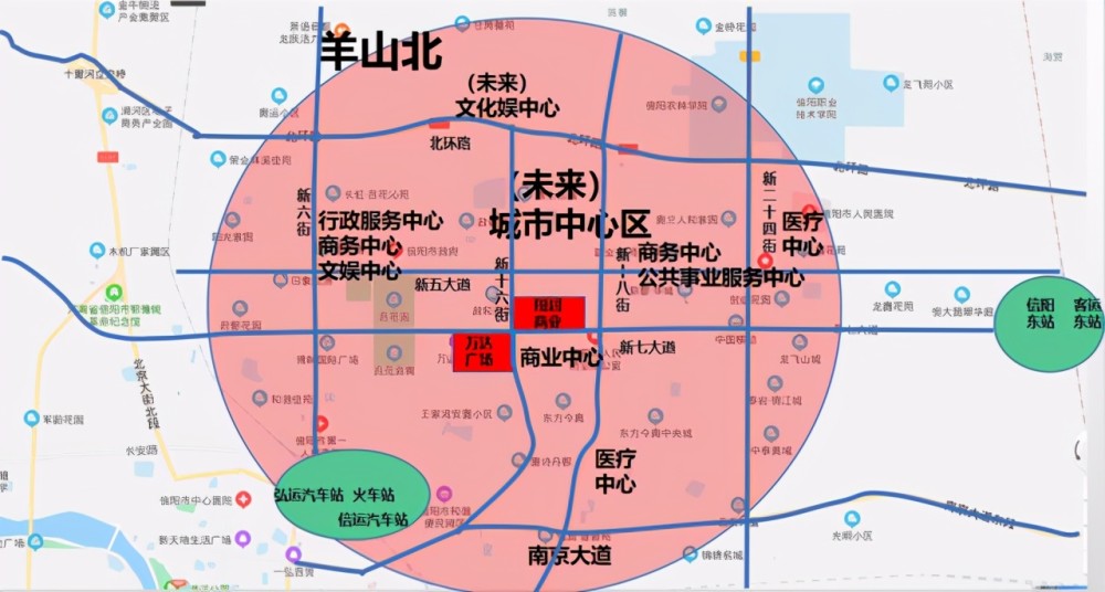 信阳北部传来最新规划图流出,即将正式崛起,连接浉河