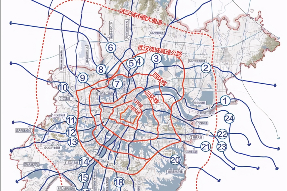 湖北交通新升级,打造"武汉城市圈新环线",经过5地市,长360km