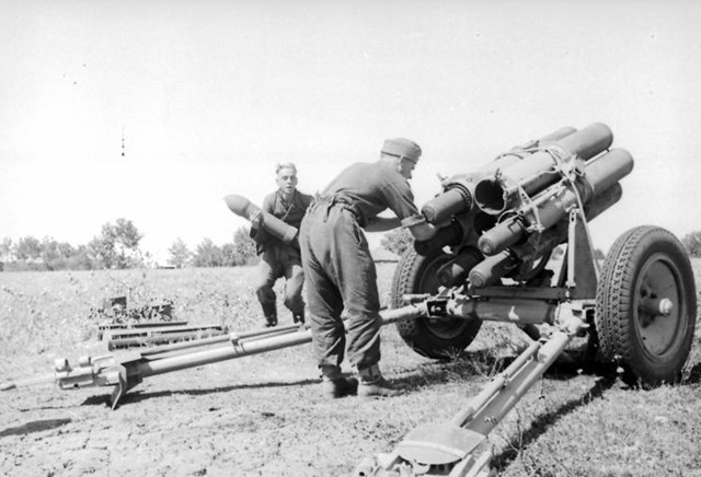 二战德国40式10厘米重迫击炮德军装备的特种装备
