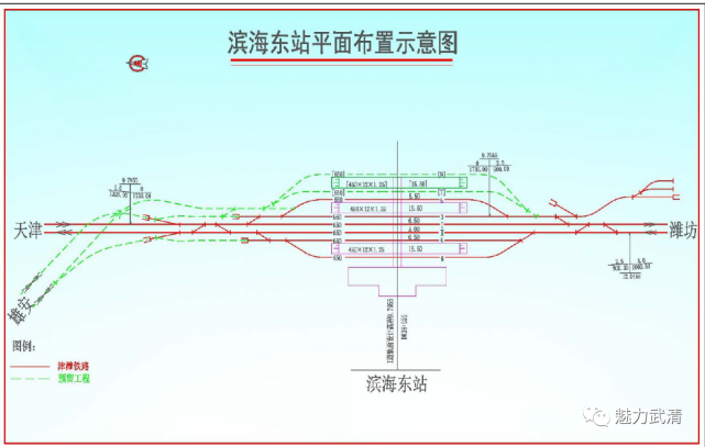津潍高铁滨海东站效果图出炉