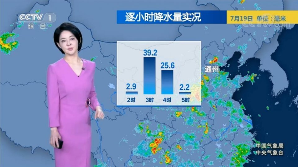 中央气象台:7月19日天气预报,强降雨继续,暴雨不断