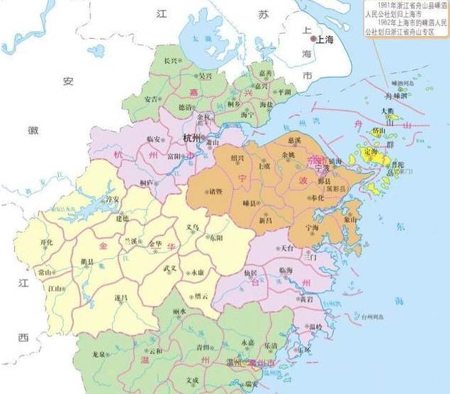 浙江省的区划调整,11个地级市之一,宁波市为何有10个区县?