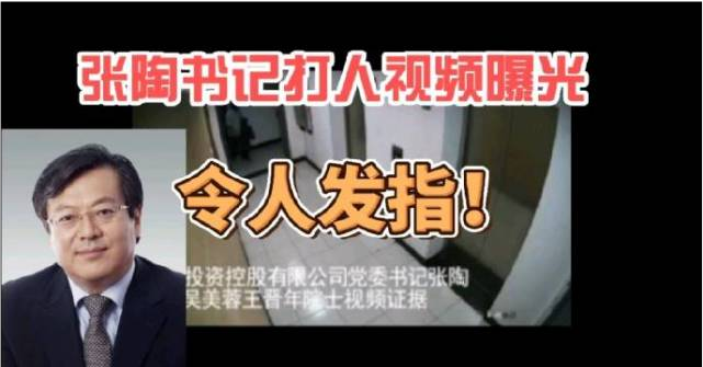 张陶书记打人视频曝光,令人发指!
